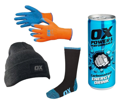 Ox Winter Essentials Pack - Socks, Hat & Gloves (OX-W557403)