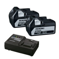 Hikoki 18V 5Ah Li-Ion Battery & Charger Kit (UC18YSL3/JGZ)
