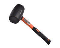 Harden 1 1/2LB 700G Rubber Mallet Fiber Glass Handle 