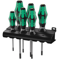 Wera Kraftform 367/6 TORX BO Screwdriver Set and Rack