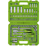 Draper 1/2" & 1/4" Square Drive Combined Socket Set (100Pc) (55318)