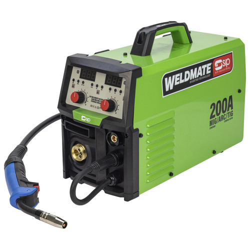 Sip Weldmate Autoplus 200A Mig/Arc/Tig Welder (05740)