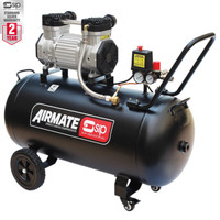 SIP DD 3hp 100ltr Low Noise Oil-Free Compressor (05481)