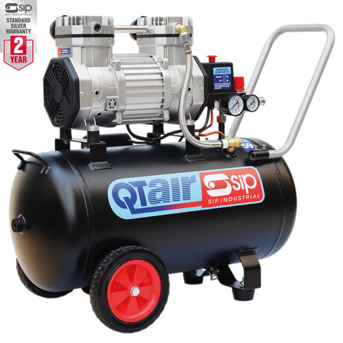 SIP QT DD 1.5hp 50ltr Ultra Low Noise Compressor (05492)