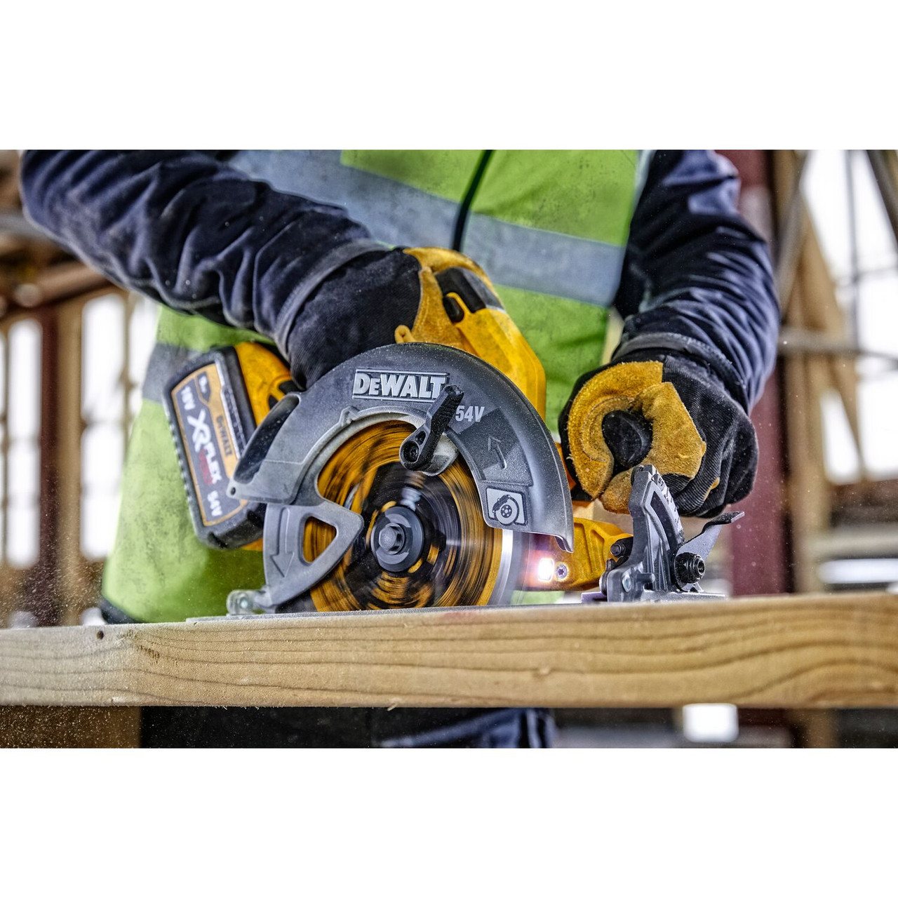 Dewalt DCS578T2 54V 190mm Circular Saw (2x6Ah) (DCS578T2-GB)