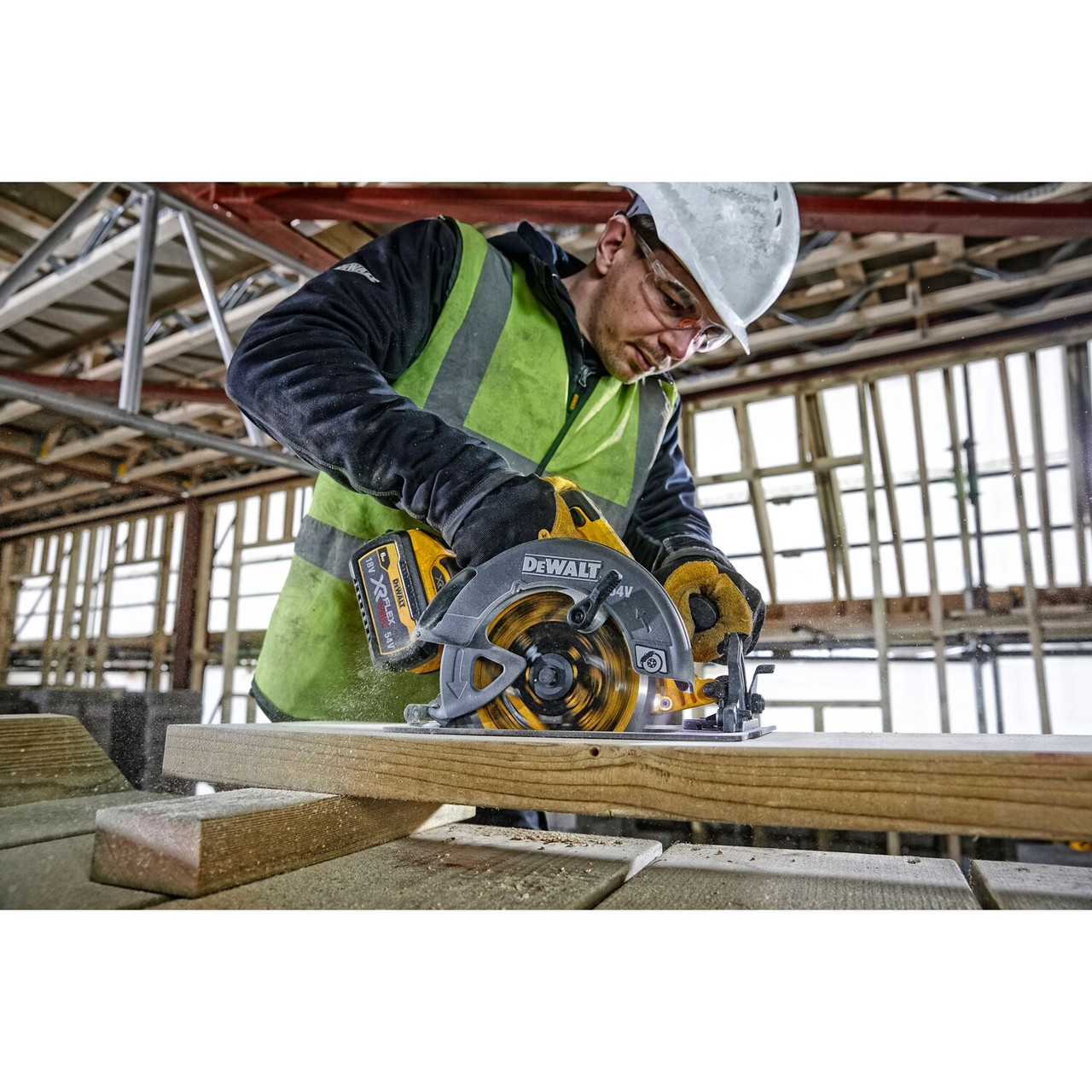 Dewalt DCS578T2 54V 190mm Circular Saw (2x6Ah) (DCS578T2-GB)