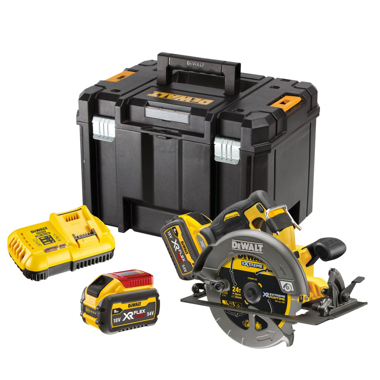 Dewalt DCS578X2 54V 190mm Circular Saw (2x6Ah)