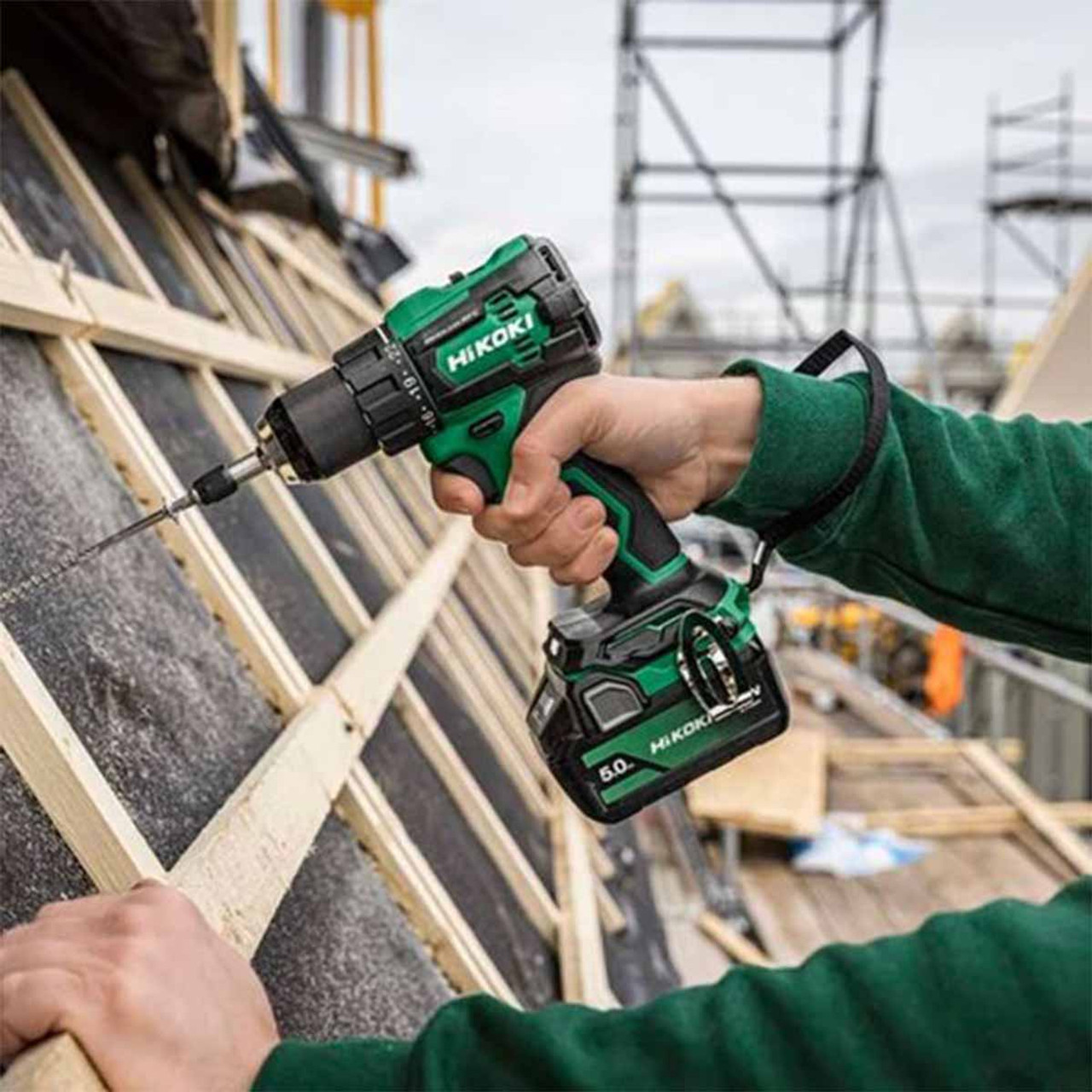 HiKoki DV18DE 18V Brushless Combi Drill (Body Only) (DV18DE/W2Z)