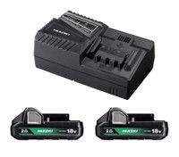 Hikoki 18V 2Ah Li-Ion Battery & Charger Kit (UC18YSL3/JFZ)
