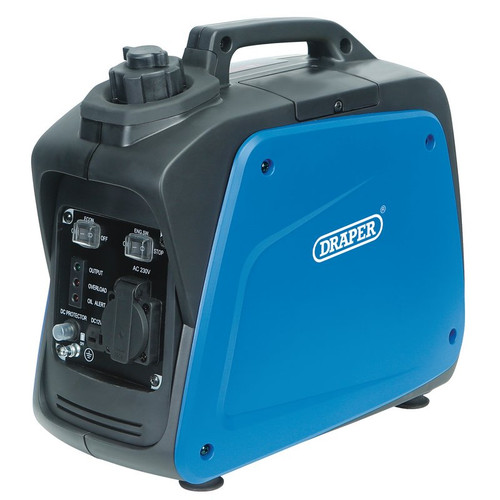 Draper Petrol Inverter Generator (700W) (95176)