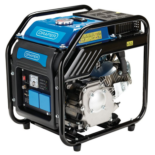 Draper Petrol Open Frame Inverter Generator (2800W) (95204)