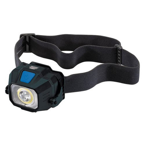 Draper Expert Rechargeable Head Torch (400 Lumens)