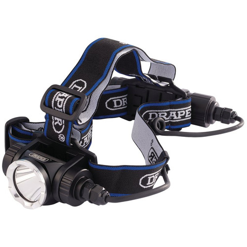 Draper Rechargeable LED Head Torch 10W