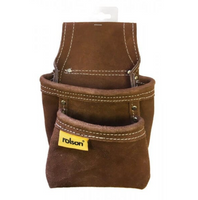 Twin Pocket Leather Nail Pouch