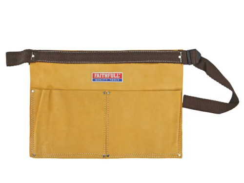 Faithfull NP2 Double Pocket Nail Pouch
