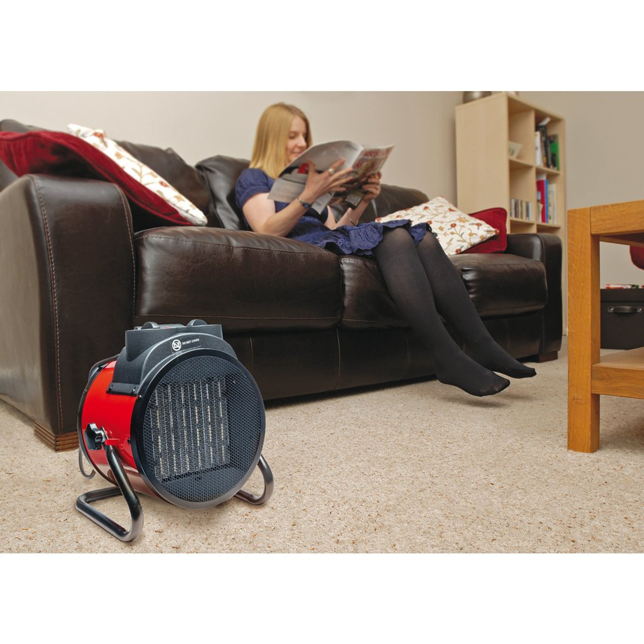 Draper 230V PTC Electric Space Heater