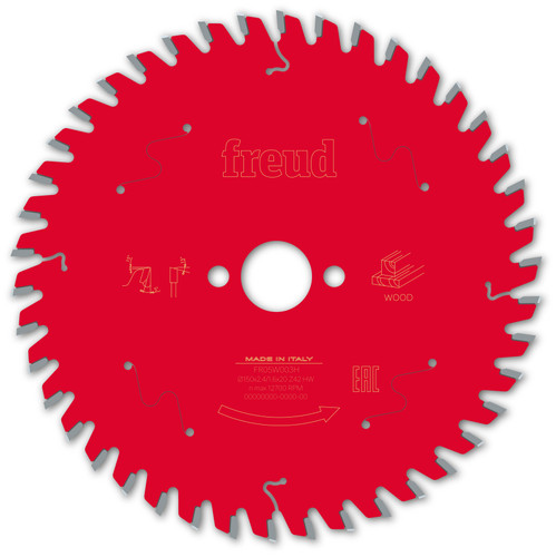 Freud Wood Circular Saw Blade 150mm x 20mm x 2.4mm x 42T (F03FS09672)