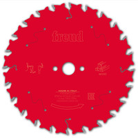 Freud Wood Circular Saw Blade 160mm x 16mm x 2.4mm x 24T (F03FS09673)