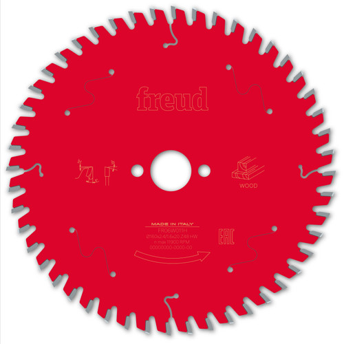 Freud Wood Circular Saw Blade 160mm x 20mm x 2.4mm x 48T (F03FS09683)