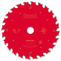 Freud Wood Circular Saw Blade 165mm x 20mm x 1.7mm x 24T (F03FS09686)
