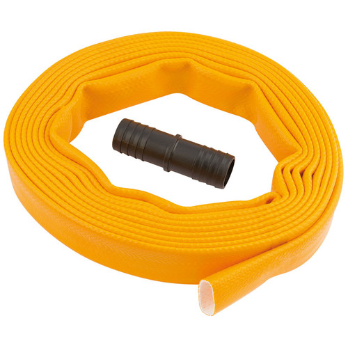 Draper 5m Layflat Hose with Adaptor (25mm)
