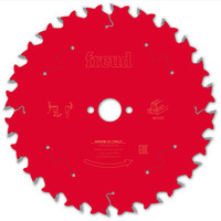 Freud Wood Circular Saw Blade 180mm x 20mm x 2.4mm x 24T (F03FS09696)