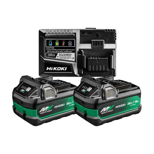 Hikoki 36V Multivolt 2.5Ah/5Ah Battery Kit (UC18YSL3/JHZ)