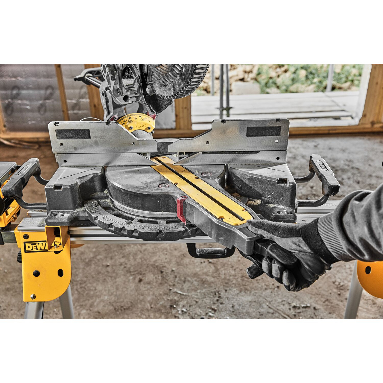 Dewalt DCS781X2 54V Flexvolt 305mm Mitre Saw
