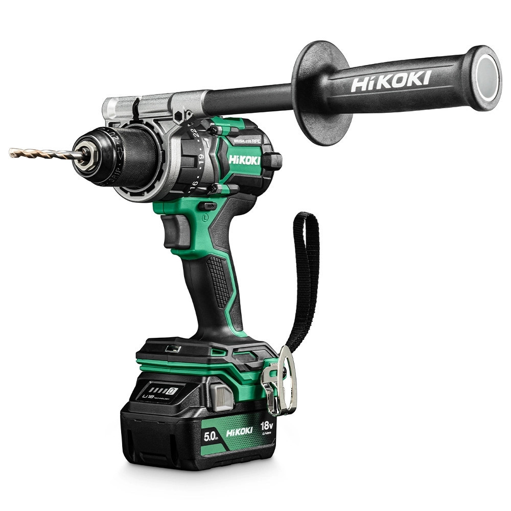 Hikoki KC18DC 18V Heavy-duty Compact Brushless Twin Pack (2x 5Ah Multi-Volt Batteries)