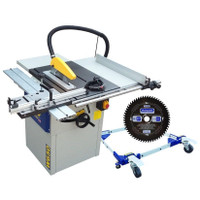 Charnwood W650 10'' Cast Iron Table Saw Package