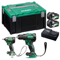 Hikoki KC18DE 2 Piece 18V Tool Kit