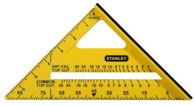 Stanley 180mm(7in) Dual Colour Quick Square (STA46010)