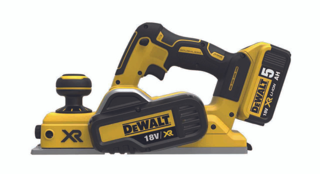 Dewalt DCP580P2 XR Cordless Brushless Planer 2 x 5Ah