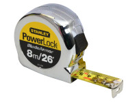 Stanley PowerLock® BladeArmor® Pocket Tape 8m/26ft (Width 25mm) (STA033526)