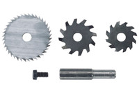 Wolfcraft Universal bit set - Slot Cutters