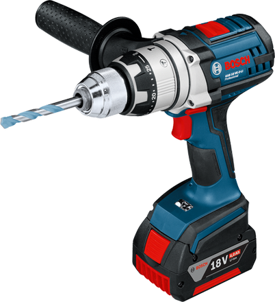 Bosch GSB 18 VE-2-LI 18V Li-Ion Robust Series Combi Drill 2 x 4.0Ah