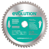 Evolution 230mm TCT Aluminium Cutting Saw Blade (EVO230ALU)