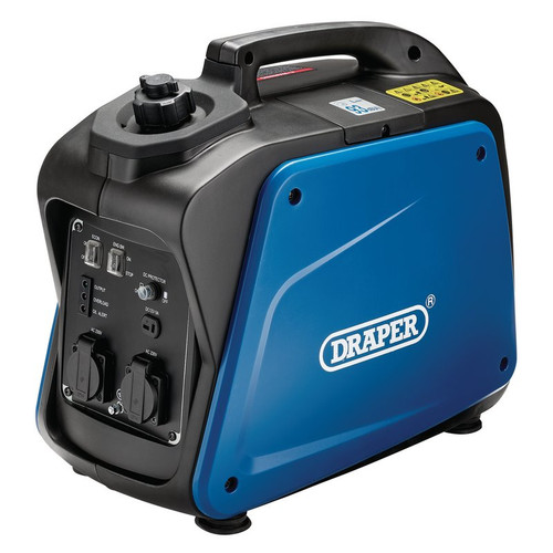 Draper 2kVA Petrol Inverter Generator (1700W)