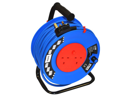 Tala Cable Reel 25m x 220V 2 Out 1.5mm (TAL59215)