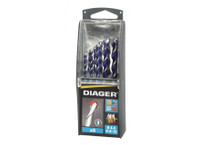 Diager 5 Piece Multimaterial Drill Bit Set