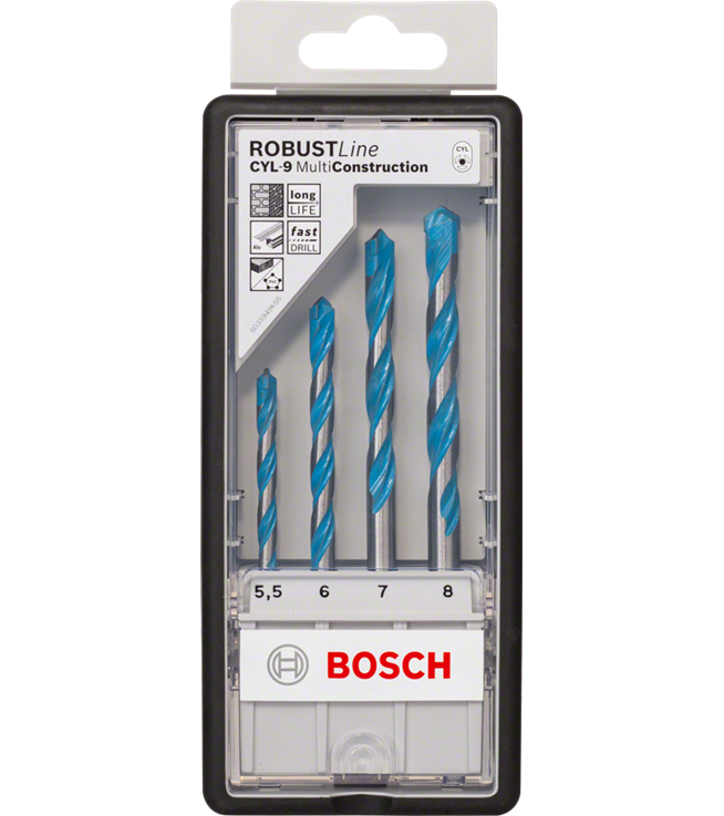 CYL-9 Multi Construction Drill Bit Set