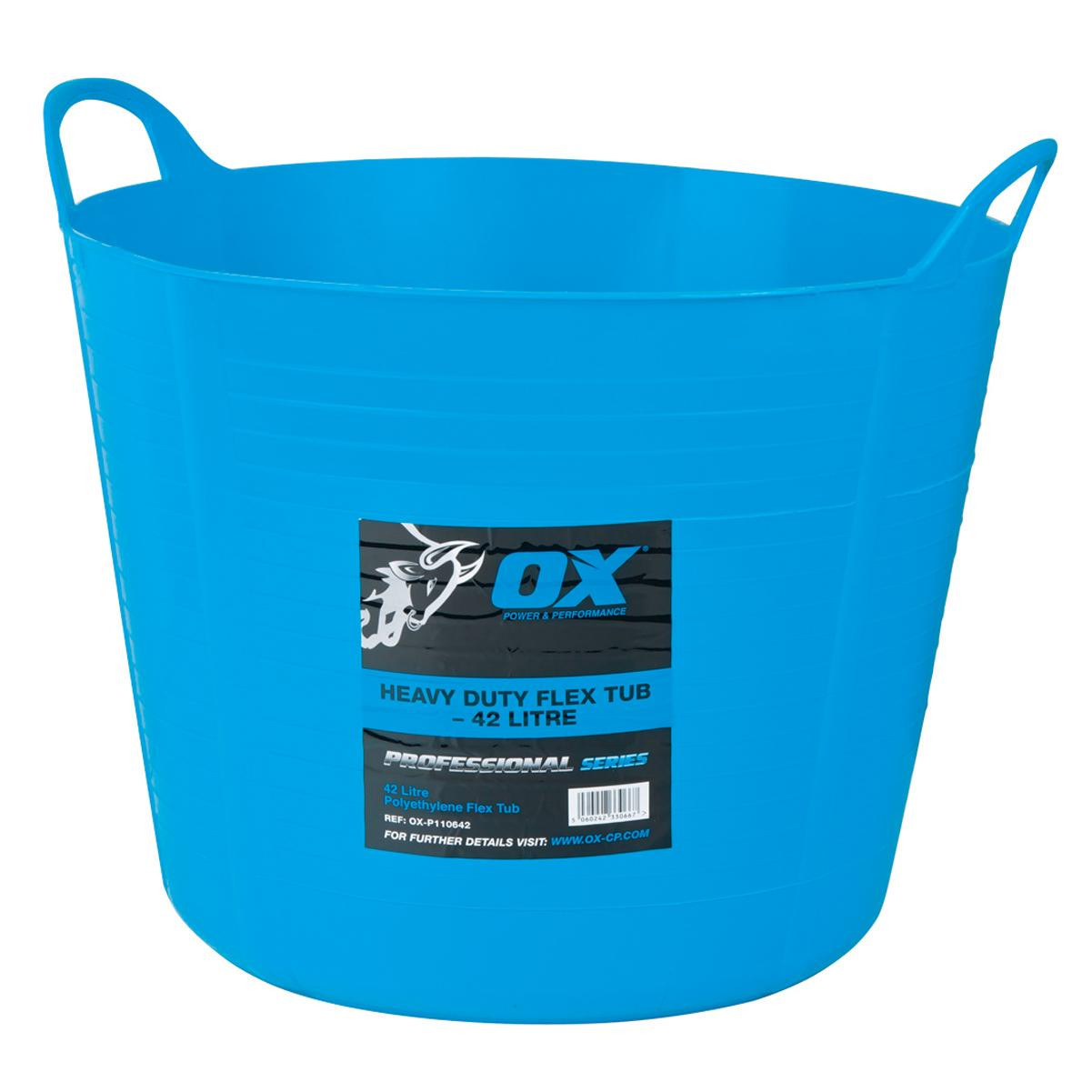 Ox Pro OXP110673 Heavy Duty 73 Litre Flexi Tub