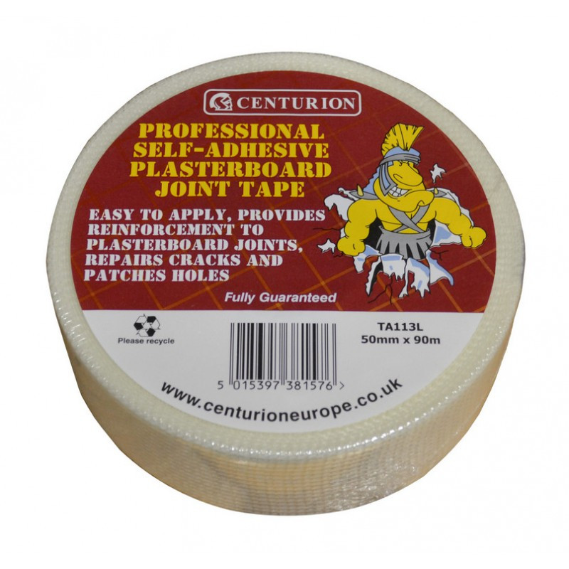 Centurion 50mm x 90m Self Adhesive Plasterboard Joint Tape (TA113L)