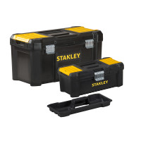 Stanley Essential 480mm(19in) Metal Latch Toolbox with Bonus 12.1/2in Toolbox
