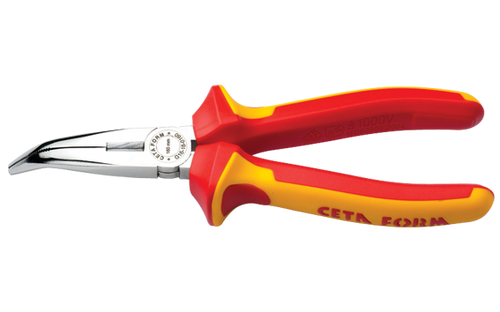 Cetaform G16 VDE Insulated Angled Long Nose Pliers (G16-18-0160)