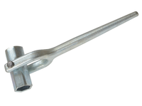 Priory Anti-Sabotage Schermen Tool - Dubbelzijdig Hekgereedschap 7/16 Inch Met Veiligheidspomp