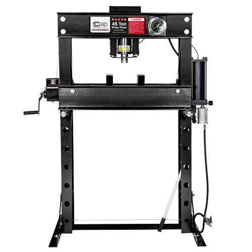 Sip 45 Ton Shop Press (Pneumatic/Hydraulic) (03691)