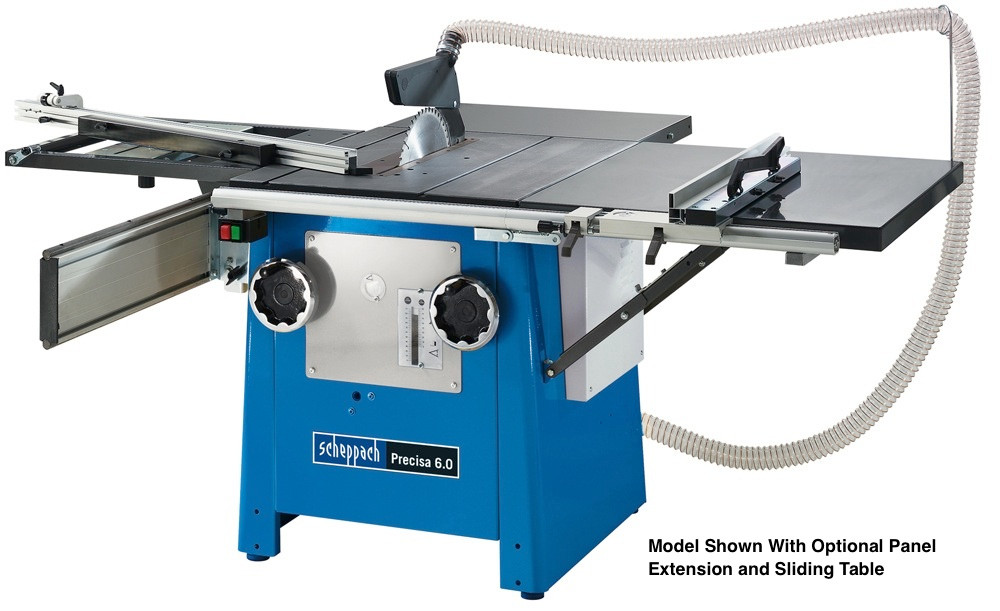 Scheppach Precisa 6 0 Precision Circular Sawbench Without Scorer Blade