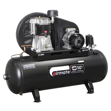 SIP TN5.5/200 Belt 200ltr Drive Compressor