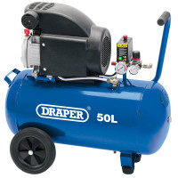 Draper 50L Direct Drive Air Compressor (1.5KW/2HP)